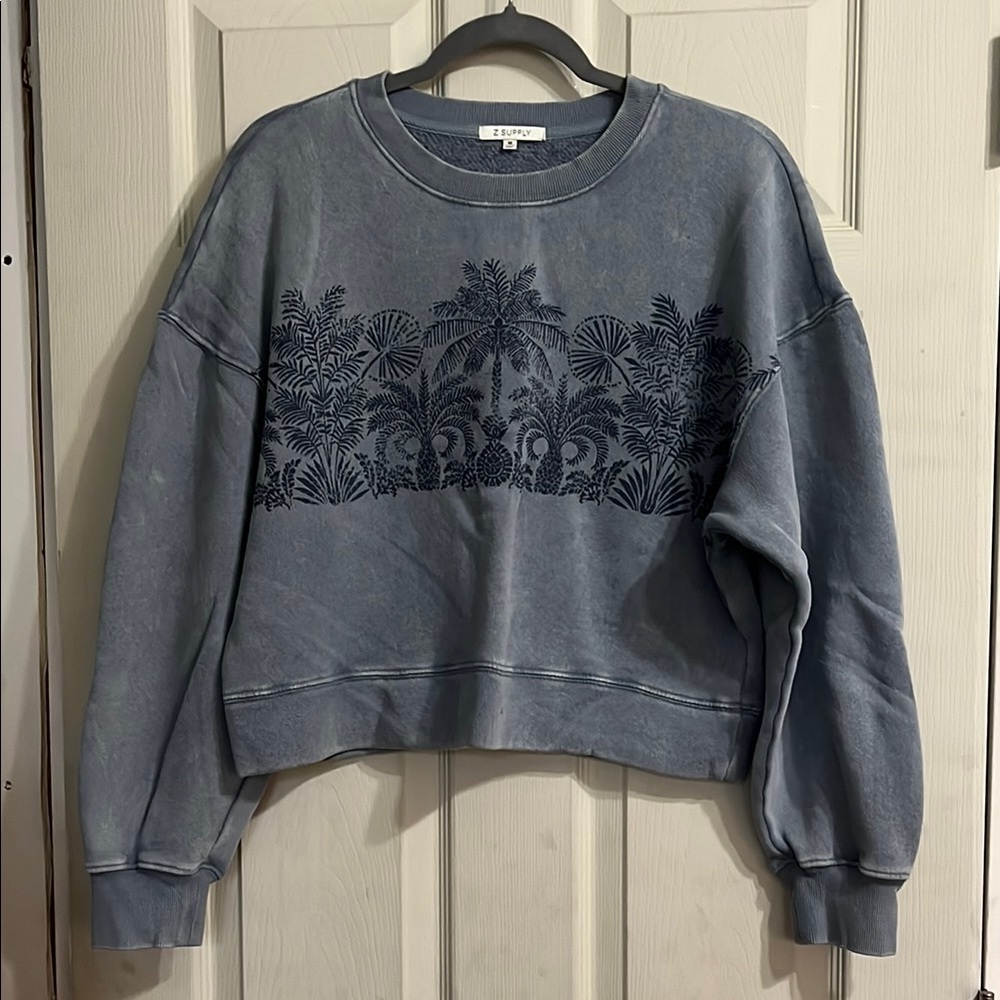 Z Supply Heather Gray Sweatshirt
